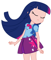 Size: 1382x1638 | Tagged: safe, derpibooru import, twilight sparkle, equestria girls, equestria girls (movie), human coloration, recolor, simple background, solo, transparent background