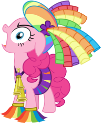 Size: 6000x7273 | Tagged: safe, artist:lahirien, pinkie pie, earth pony, pony, rainbow falls, .ai available, absurd resolution, cheerleader, cheerleader pinkie, cute, diapinkes, faic, simple background, skirt, solo, transparent background, vector