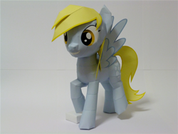 Size: 1080x810 | Tagged: safe, artist:robi, derpy hooves, pegasus, pony, female, mare, papercraft, pixiv, solo