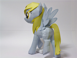 Size: 1080x810 | Tagged: safe, artist:robi, derpy hooves, pegasus, pony, female, mare, papercraft, pixiv, solo