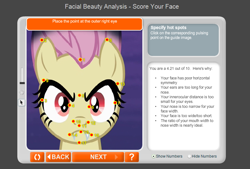 Size: 808x547 | Tagged: safe, fluttershy, bat pony, pony, bats!, anaface, flutterbat, race swap, solo