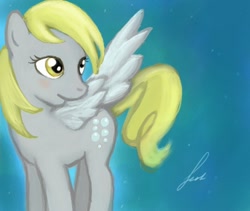 Size: 500x422 | Tagged: safe, artist:leahbeast22, derpy hooves, pegasus, pony, female, mare, solo