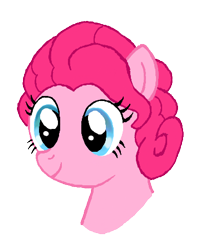 Size: 368x448 | Tagged: safe, artist:ridleywolf, pinkie pie, earth pony, pony, alternate hairstyle, female, mare, pink coat, pink mane, solo