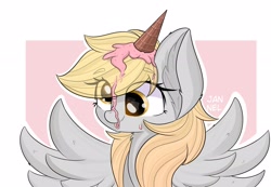 Size: 2560x1768 | Tagged: safe, artist:janelearts, derpy hooves, pegasus, pony, :p, derp, ear fluff, female, food, ice cream, ice cream horn, mare, outline, smiling, solo, spread wings, tongue out, wings