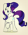 Size: 1600x2000 | Tagged: safe, artist:turtlefarminguy, rarity, pony, unicorn, female, horn, mare, solo, white coat