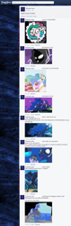 Size: 679x2137 | Tagged: safe, princess celestia, princess luna, alicorn, dolphin, pony, blame my sister, cake, canterlock, children of the night, doofus, facebook, gamer luna, nightmare night, old spice