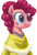 Size: 459x681 | Tagged: safe, artist:needsmoarg4, pinkie pie, earth pony, pony, clothes, dress, necklace, solo