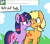 Size: 824x717 | Tagged: safe, applejack, twilight sparkle, earth pony, pony, asktwijack, female, lesbian, shipping, twijack