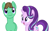 Size: 1196x744 | Tagged: safe, starlight glimmer, oc, oc:ian, pony, unicorn, new mane