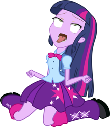 Size: 518x600 | Tagged: safe, derpibooru import, edit, twilight sparkle, equestria girls, equestria girls (movie), exploitable meme, meme, simple background, solo, tongue out, twiscream, vector, vector edit, white background