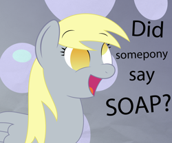 Size: 2500x2083 | Tagged: safe, artist:thematrixman, derpy hooves, pegasus, pony, female, mare, soap, solo