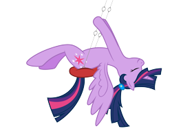 Size: 4500x3500 | Tagged: safe, artist:northernthestar, derpibooru import, twilight sparkle, twilight sparkle (alicorn), alicorn, pony, alternate hairstyle, female, mare, simple background, solo, swing, transparent background, vector