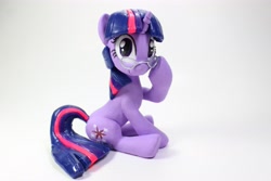 Size: 5184x3456 | Tagged: safe, artist:dustysculptures, derpibooru import, twilight sparkle, adorkable, cute, dork, glasses, solo