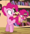 Size: 717x810 | Tagged: safe, pinkie pie, earth pony, pony, three's a crowd, droste effect, exploitable meme, inception, meme, pinkception, pinkie's exciting flyer, recursion