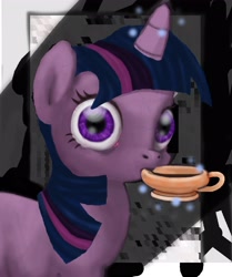 Size: 2944x3524 | Tagged: safe, derpibooru import, twilight sparkle, cup, drinking, solo