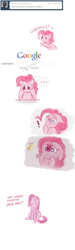 Size: 600x2000 | Tagged: safe, pinkie pie, earth pony, pony, fanfic:cupcakes, ask, ask pinkie pie, comic, female, mare, solo, tumblr