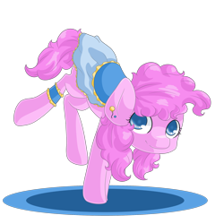 Size: 2000x2000 | Tagged: safe, artist:rue-willings, pinkie pie, earth pony, pony, clothes, dress, solo