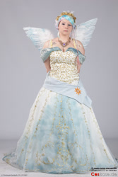 Size: 1200x1800 | Tagged: safe, artist:nichii, princess celestia, human, clothes, cosplay, dress, irl, irl human, photo, solo