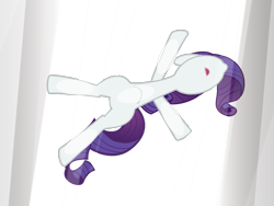 Size: 1600x1200 | Tagged: safe, artist:kuren247, rarity, pony, unicorn, against glass, female, mare, purple mane, solo, white coat