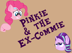 Size: 1286x949 | Tagged: safe, artist:thecastawaypariah, pinkie pie, starlight glimmer, earth pony, pony, unicorn, duo, simpsons did it, stalin glimmer, steamed hams, the simpsons