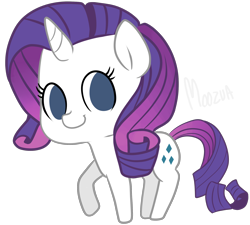 Size: 1988x1791 | Tagged: safe, artist:php17, rarity, pony, unicorn, female, horn, mare, solo, white coat