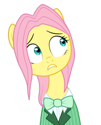 Size: 1300x1604 | Tagged: safe, artist:hudoyjnik, artist:synch-anon, butterscotch, fluttershy, pegasus, pony, bowtie, rule 63, simple background, solo, transparent background, vector