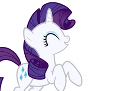 Size: 1024x768 | Tagged: safe, artist:birdivizer, rarity, pony, unicorn, cute, happy, laughing, solo