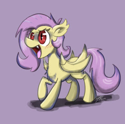 Size: 1024x1014 | Tagged: safe, artist:alphanite, fluttershy, bat pony, pony, bats!, flutterbat, race swap, solo