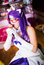 Size: 1867x2800 | Tagged: safe, artist:lucecosplay, rarity, human, cosplay, irl, irl human, photo, solo