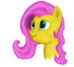 Size: 794x711 | Tagged: safe, fluttershy, pegasus, pony, digital art, female, mare, pink mane, solo, yellow coat