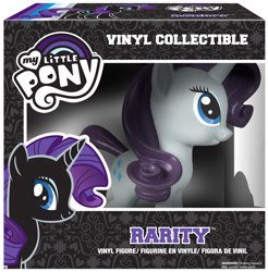 Size: 1191x1209 | Tagged: safe, rarity, pony, unicorn, female, funko, mare, purple mane, solo, toy, white coat