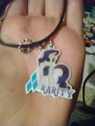 Size: 1920x2560 | Tagged: safe, rarity, human, pony, hand, irl, irl human, keychain, photo