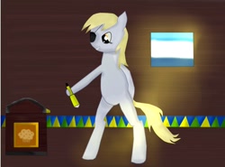 Size: 726x537 | Tagged: safe, derpy hooves, pegasus, pony, female, mare, muffin, pirate, pirate derpy