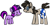 Size: 500x252 | Tagged: safe, artist:ghost, derpibooru import, smarty pants, twilight sparkle, ponified