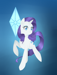 Size: 1024x1365 | Tagged: safe, artist:tanee13, rarity, pony, unicorn, female, horn, mare, solo, white coat