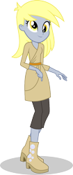 Size: 445x1060 | Tagged: safe, artist:punzil504, derpy hooves, equestria girls, rainbow rocks, simple background, solo, transparent background, vector