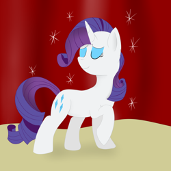 Size: 1024x1024 | Tagged: safe, artist:djose-ohara, rarity, pony, unicorn, darling, fabulous, sparkles