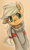 Size: 549x909 | Tagged: safe, artist:facerenon, applejack, earth pony, pony, clothes, solo, sweater