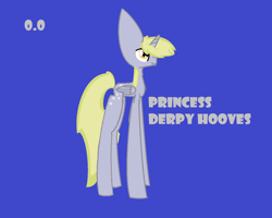 Size: 1286x1030 | Tagged: safe, derpy hooves, alicorn, pony, alicornified, princess derpy