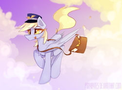 Size: 2376x1748 | Tagged: safe, artist:novabytes, derpy hooves, pegasus, pony, female, mare, solo