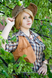 Size: 800x1200 | Tagged: safe, artist:satene-san, applejack, human, cosplay, irl, irl human, photo, solo, voronezh festival