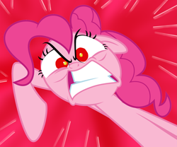 Size: 3599x3000 | Tagged: safe, pinkie pie, earth pony, pony, pinkie pride, pinkie promise, rage, solo