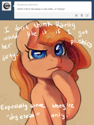 Size: 656x874 | Tagged: dead source, safe, artist:dhui, pinkie pie, earth pony, pony, solo, tired pie, tumblr