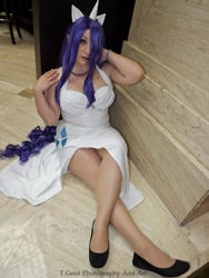 Size: 720x960 | Tagged: safe, artist:psypris, rarity, human, cosplay, irl, irl human, photo