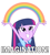 Size: 612x684 | Tagged: safe, artist:death-driver-5000, artist:serendipony, derpibooru import, twilight sparkle, equestria girls, equestria girls (movie), idiot box, imagination, meme, rainbow, simple background, solo, spongebob squarepants, vector, white background