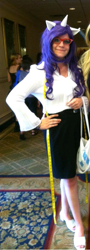 Size: 345x961 | Tagged: safe, artist:jakotsu-chan, rarity, human, cosplay, irl, irl human, photo