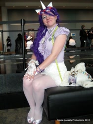 Size: 600x800 | Tagged: safe, artist:destructivedoll, rarity, human, cosplay, irl, irl human, photo