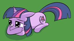 Size: 2500x1378 | Tagged: safe, artist:sharkwellington, derpibooru import, twilight sparkle, pony, unicorn, female, horn, mare, purple coat, purple mane, solo