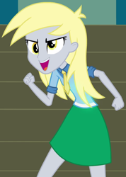 Size: 480x674 | Tagged: safe, screencap, derpy hooves, equestria girls, rainbow rocks, clothes, skirt, solo