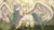 Size: 1366x768 | Tagged: safe, artist:ekoi1995, princess celestia, alicorn, pony, crown, female, horn, mare, multicolored mane, multicolored tail, solo, white coat, white wings, wings